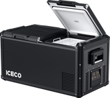 ICECO VL75PROD Compressor-Fridge, Dual-Zone, Black