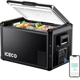 ICECO VL45PROD Compressor Fridge, Dual-Zone, Black