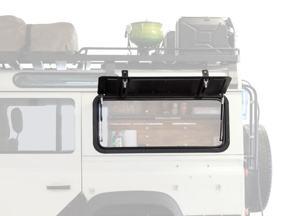 Land Rover Defender Gullwing Window / Aluminium