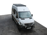 Mercedes Benz Sprinter 144"/170" / L2/L3 / MWB/LWB Wheelbase with OEM Tracks (2006-Current) Slimline II Roof Rack Kit