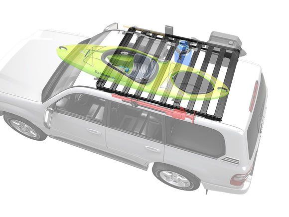 Toyota Land Cruiser 100 / Lexus LX470 Slimline Roof Rack