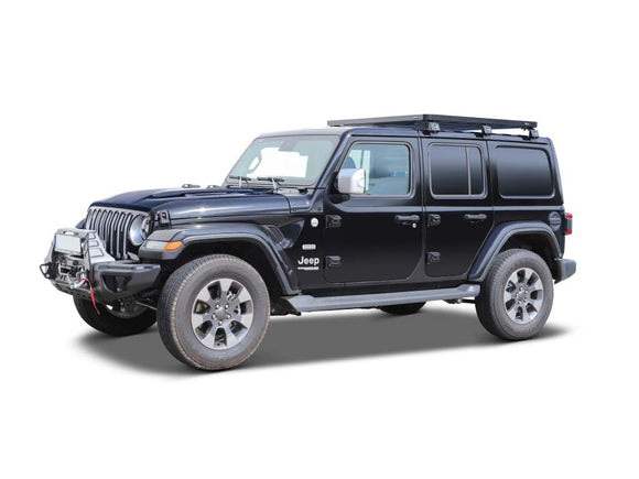 Jeep Wrangler JL 4 Door (2018-Current) Slimline II 1/2 Roof Rack Kit